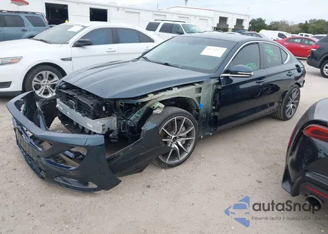 2025 Genesis G70 2.5T Rwd из США, поврежденный, VIN KMTG34SCXSU149212